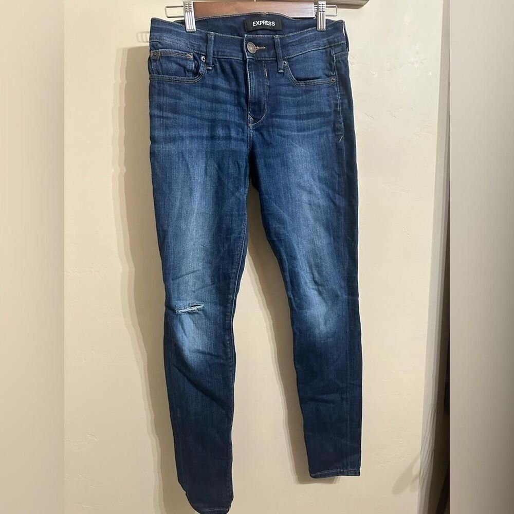 Express Women's Blue Jeans